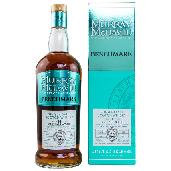 GlenAllachie 2008/2023 Benchmark Tawny Port Barrique #900867A 57,1% (Special Germany/Murray McD)