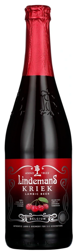 Lindemans Kriek 3,5% (Belgisches Kirschbier/Craft-Bier) 0,75L