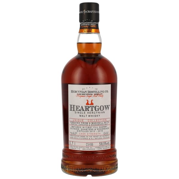 Elsburn Heartgow Voluptuous Original Hercynian Single Malt Whisky Cask Strength 58,5% (2023)