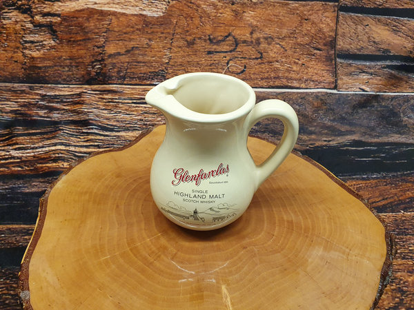 Keramikkrug, Wasserkrug klein, mit Logo Glenfarclas 0,35l